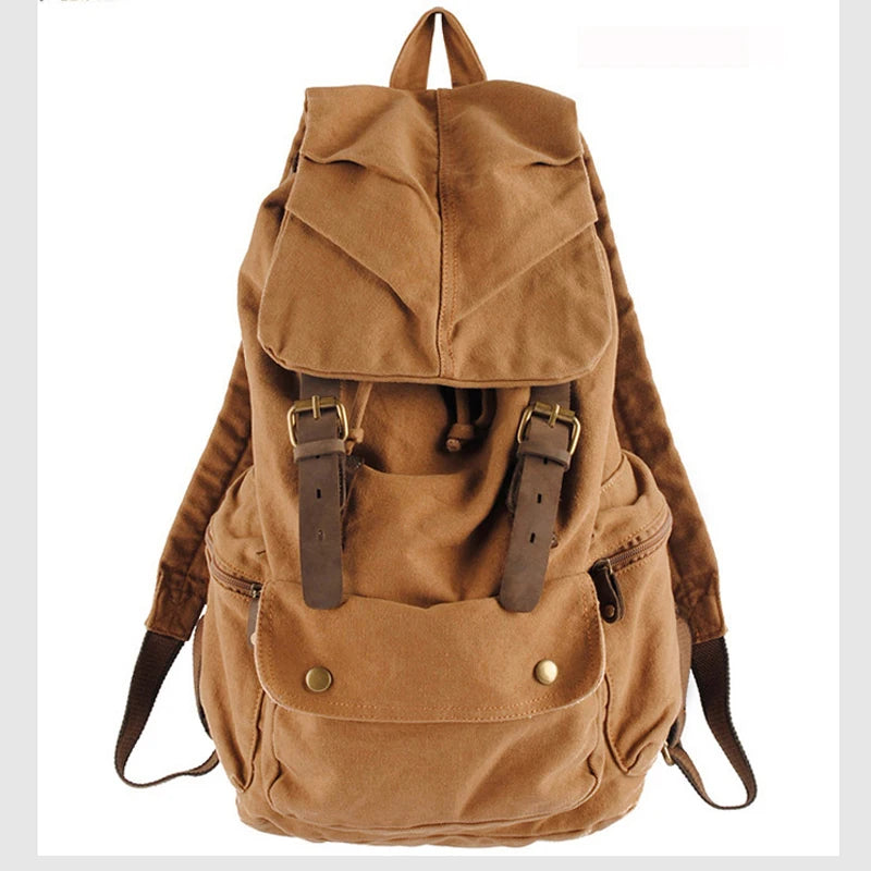 Sac à dos moto vintage