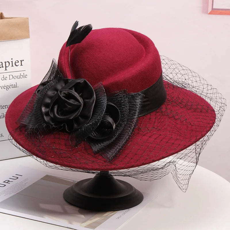 Chapeau en laine pour femme