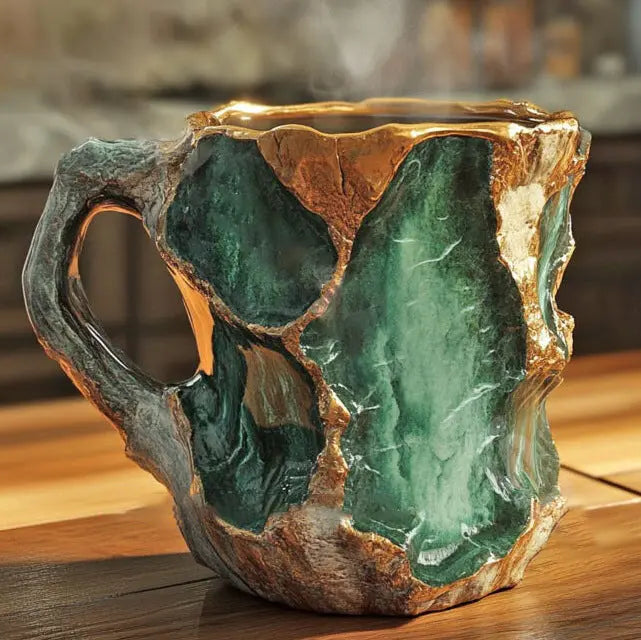 Tasse à café en cristal minéral