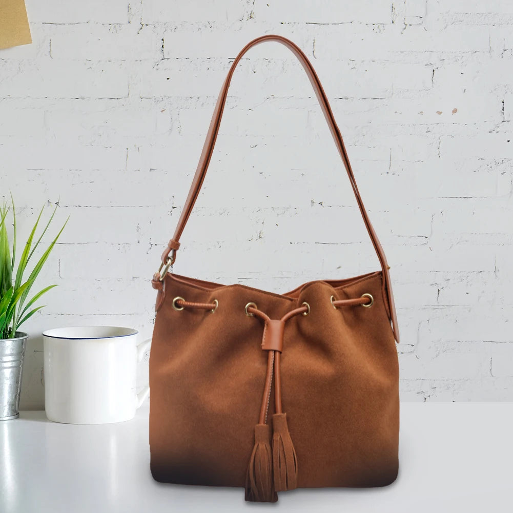 Sac à main vintage suede