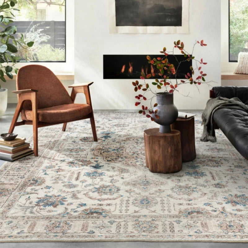 Tapis vintage beige