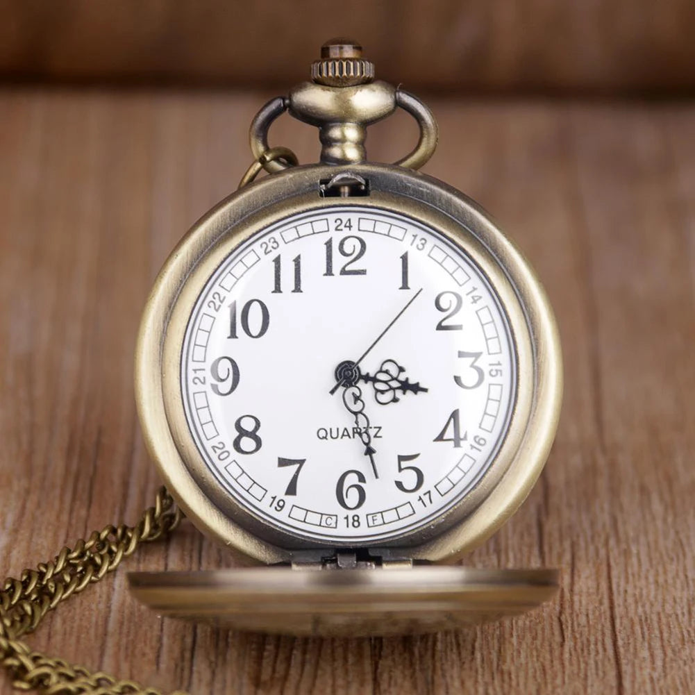 Montre à gousset vintage engrenage