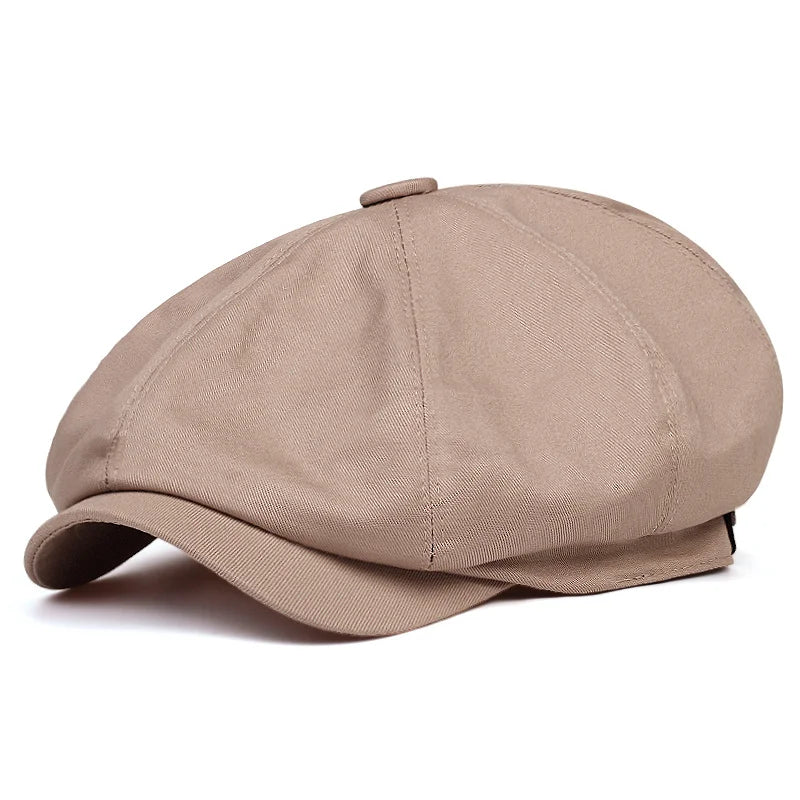 Casquette gavroche camel