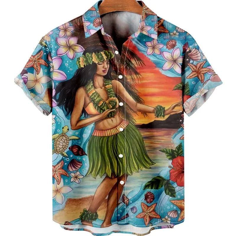 Chemise hawaienne vintage