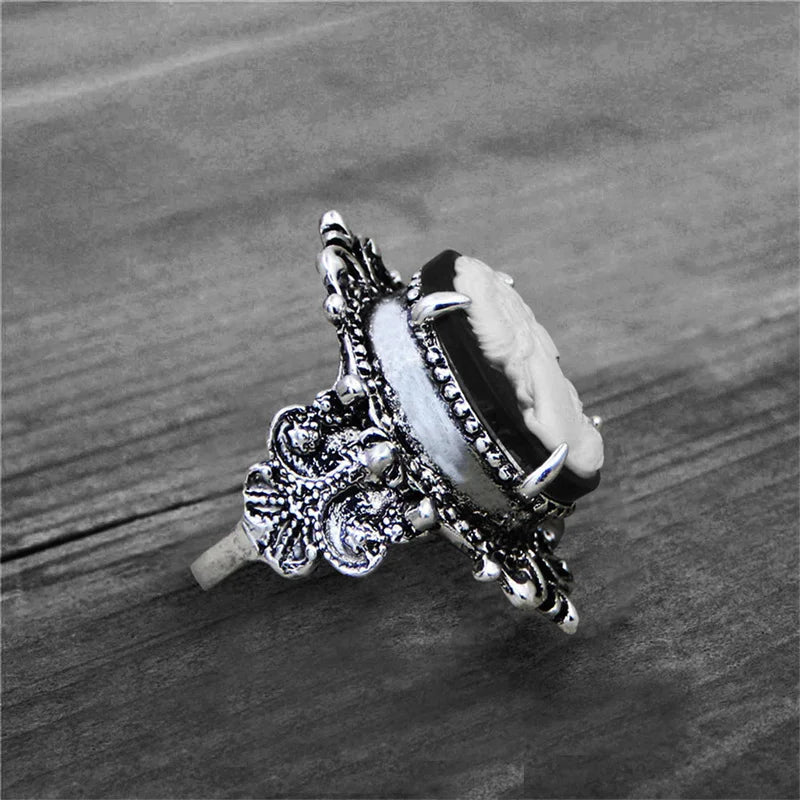 Bague camée vintage