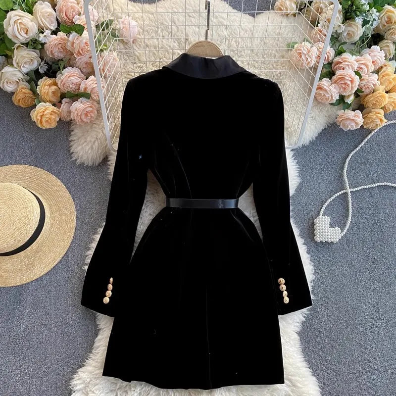 Veste noir vintage
