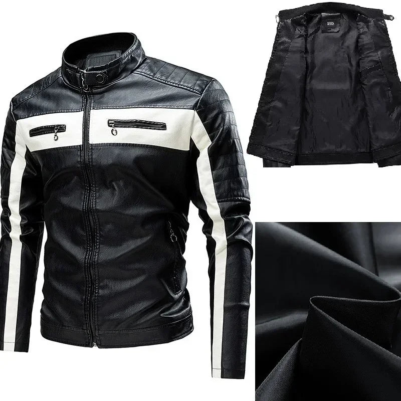 Veste moto vintage