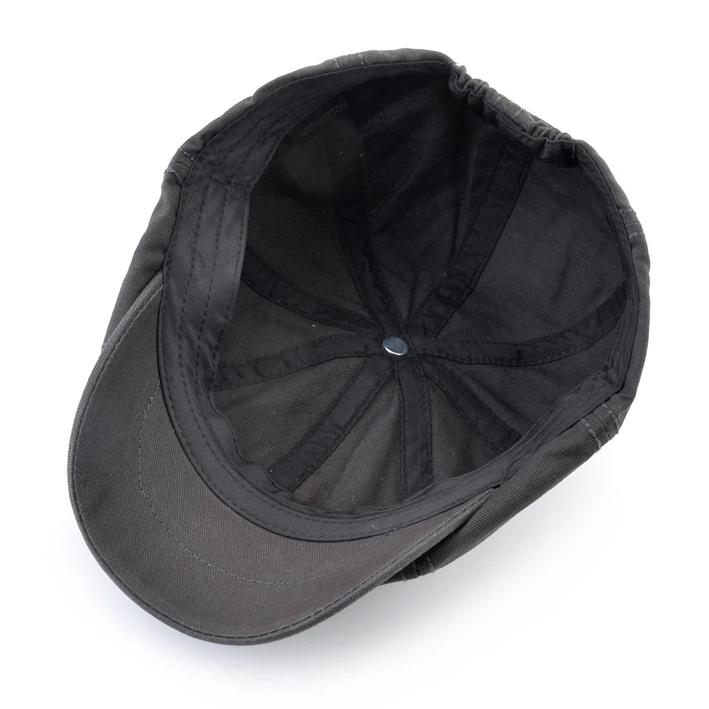 Casquette gavroche vintage été