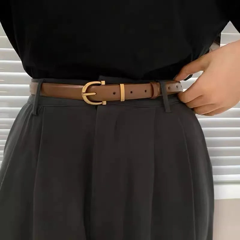 Ceinture vintage ovale