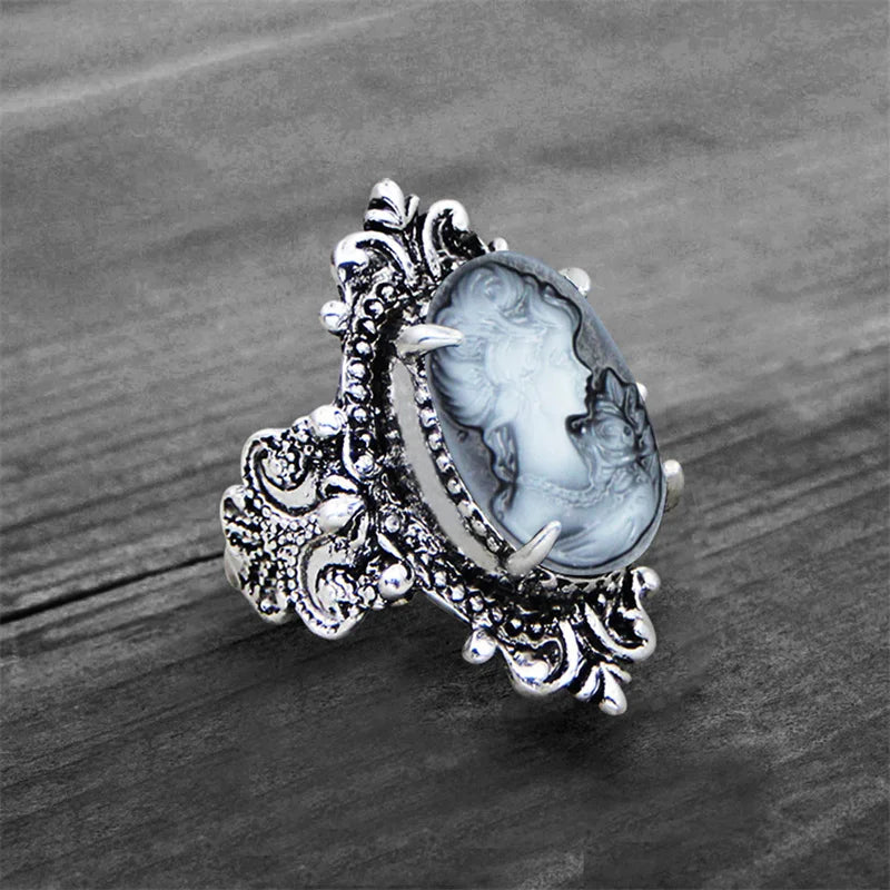 Bague camée vintage