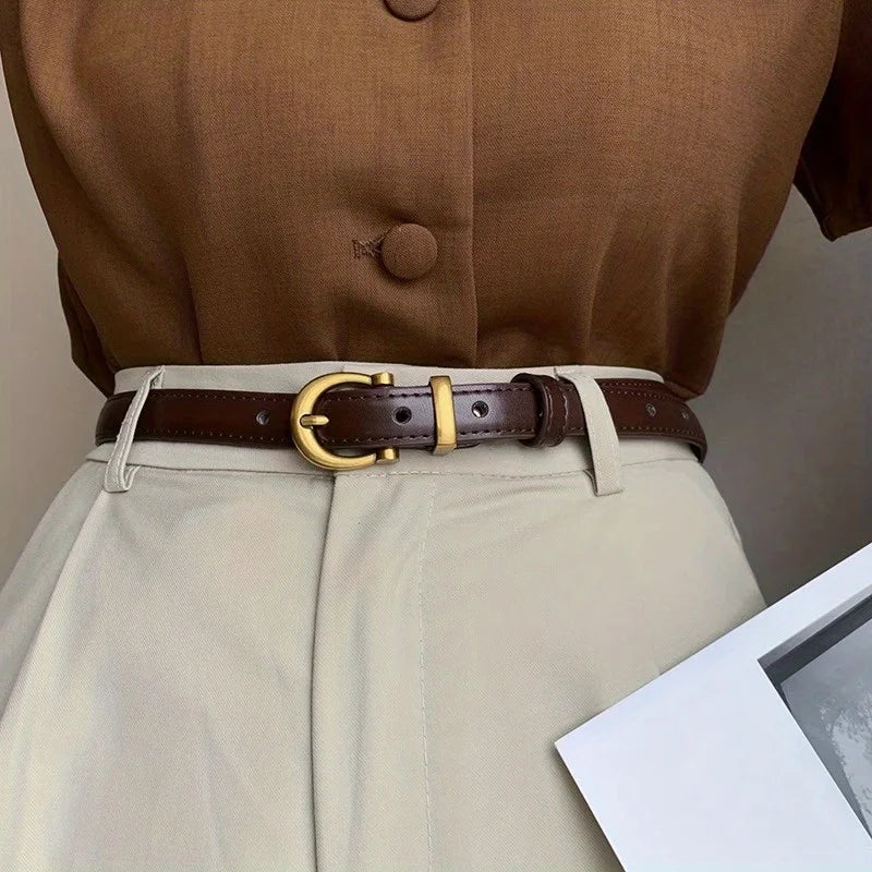 Ceinture vintage ovale