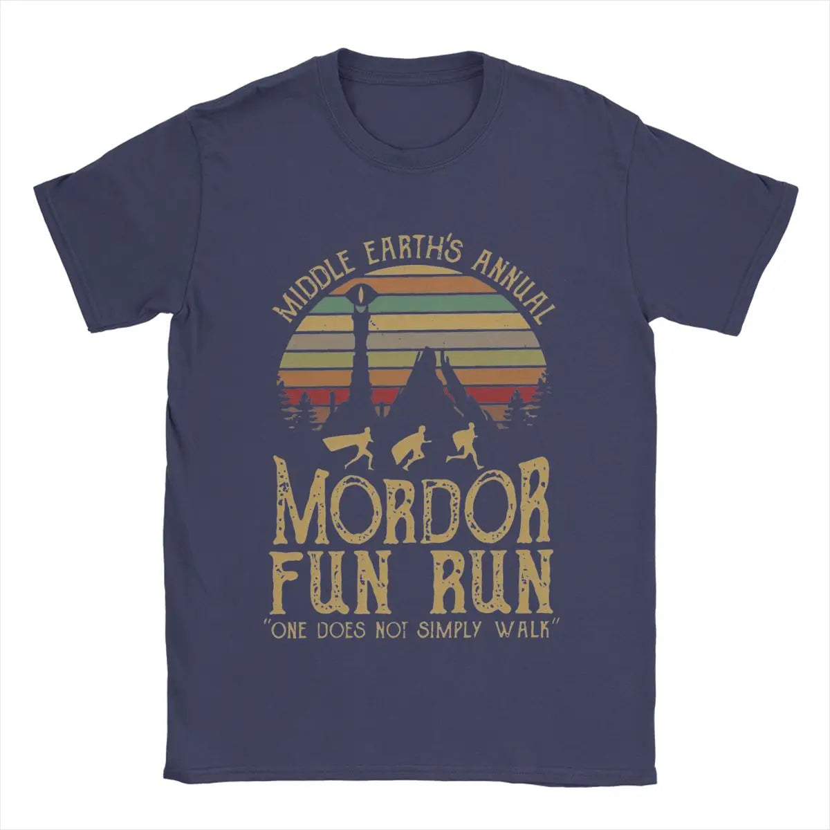 T-shirt Vintage Mordor Fun Run
