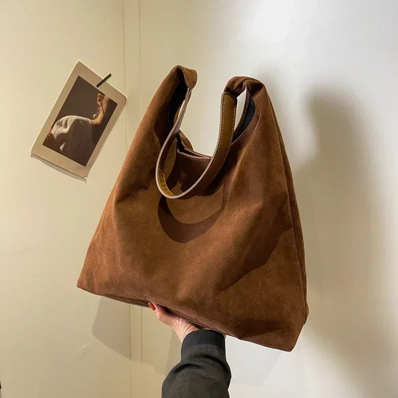 Sac à main vintage alcantara