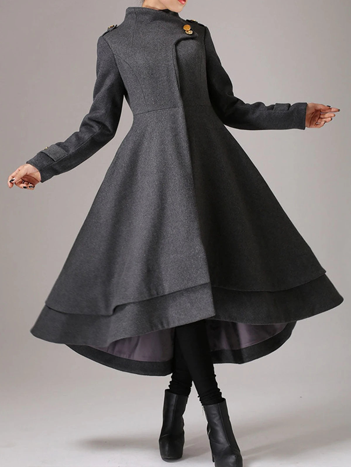 Veste vintage effet médiéval pour femme
