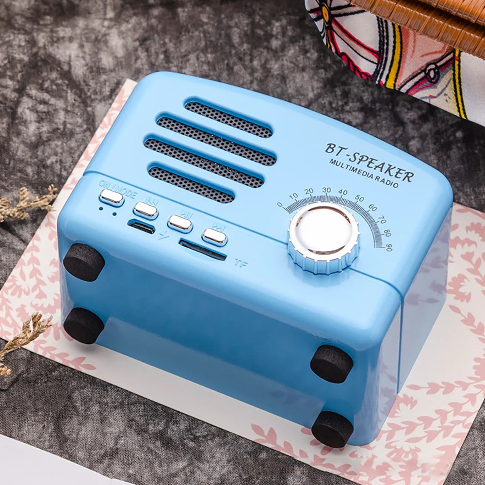 Petite radio vintage bluetooth