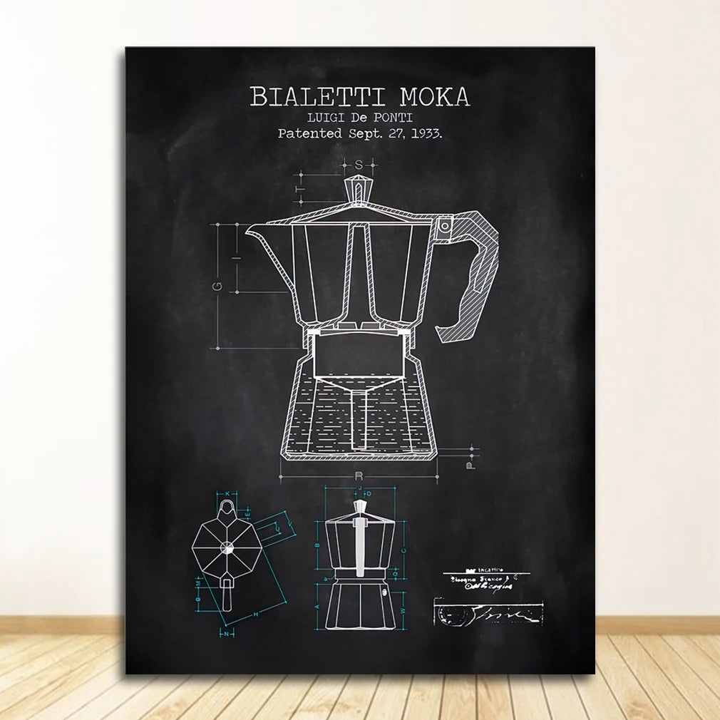 Tableau Vintage Café