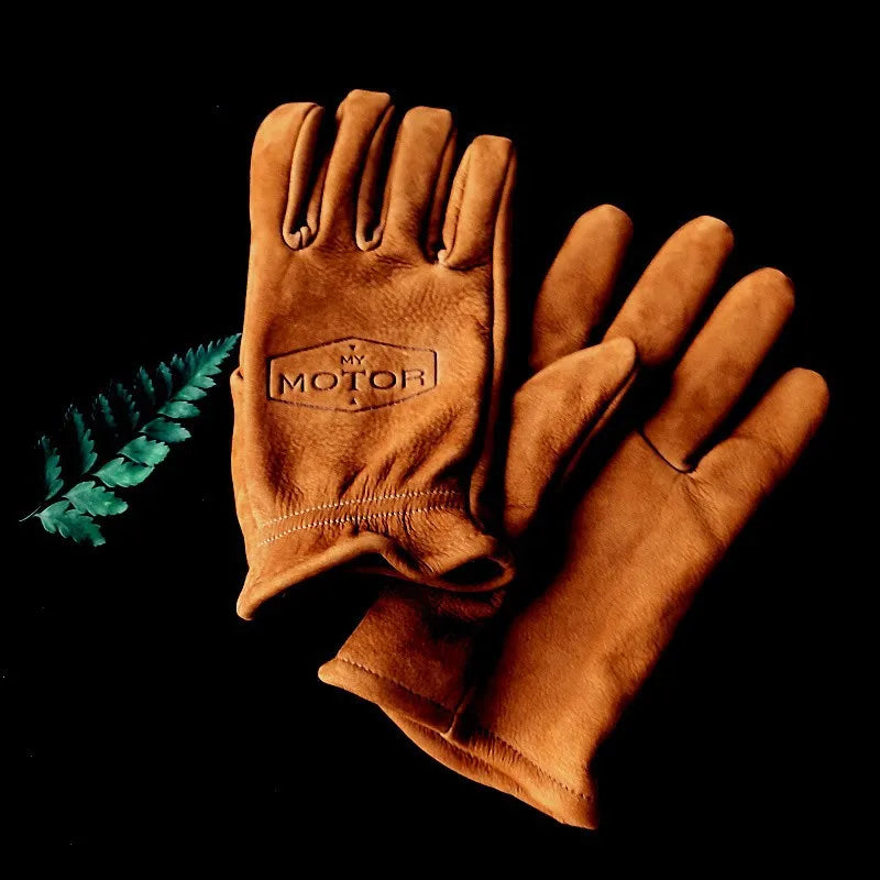 Gants de moto vintage