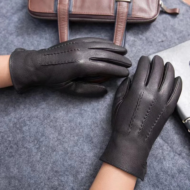 Gants vintage élégants pour homme