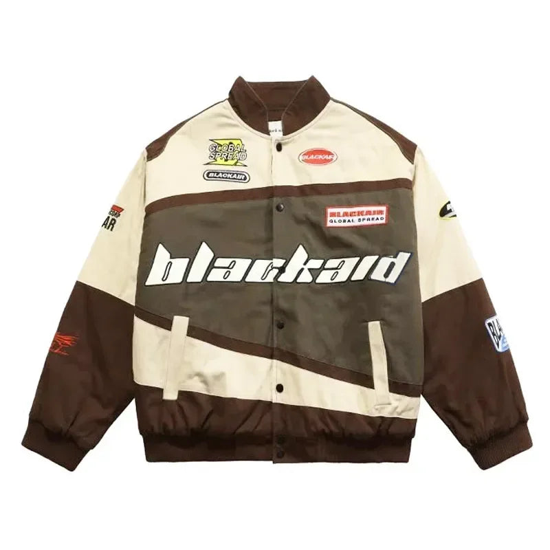 Veste de course vintage unisexe