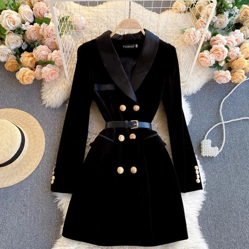 Veste noir vintage