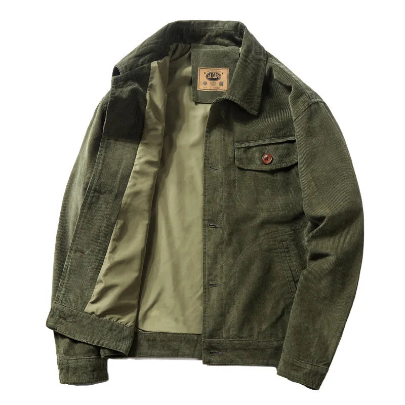 Veste en velours vintage