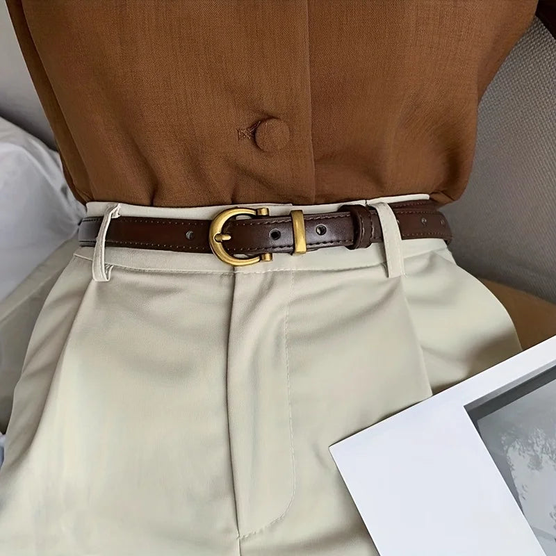 Ceinture vintage ovale