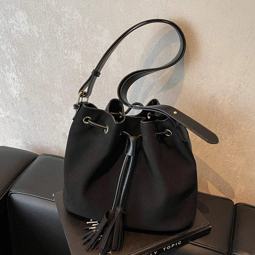 Sac à main vintage suede