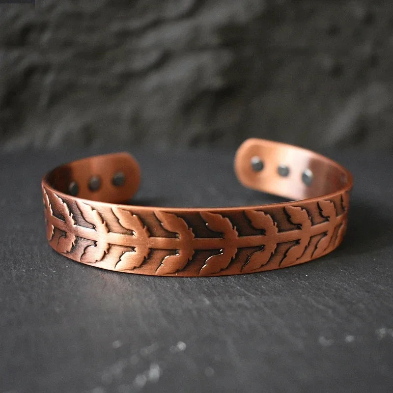 Bracelet vintage en cuivre