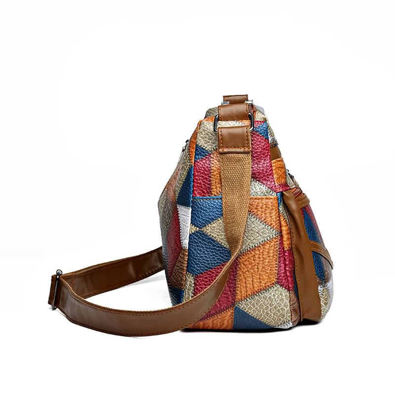Sac à main vintage à motif africain