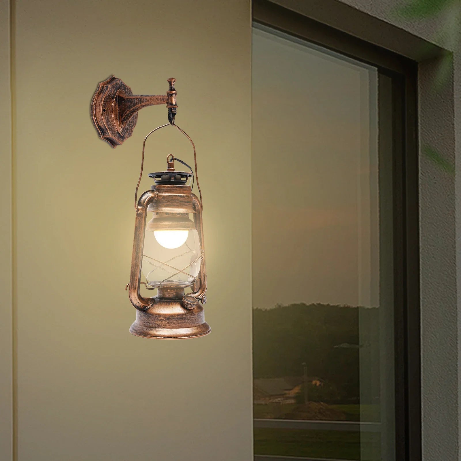 Applique murale vintage en bronze