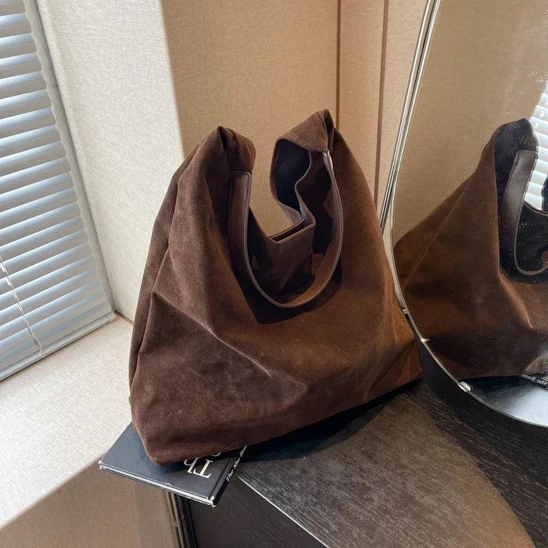 Sac à main vintage alcantara