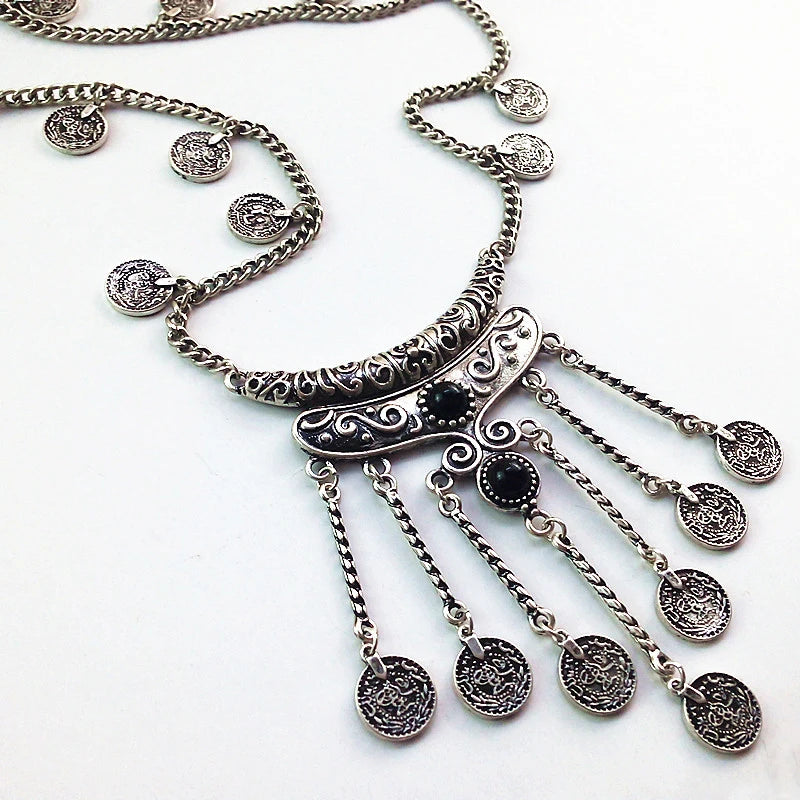 Collier ethnique vintage
