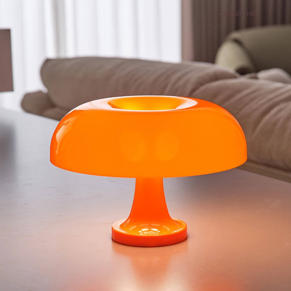 Lampe vintage orange