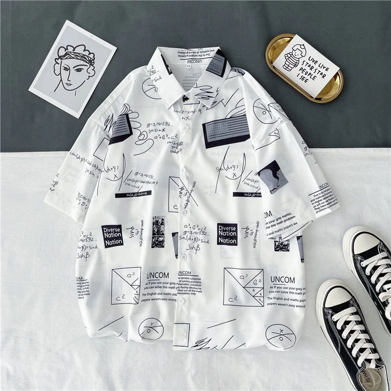 Chemise florale vintage