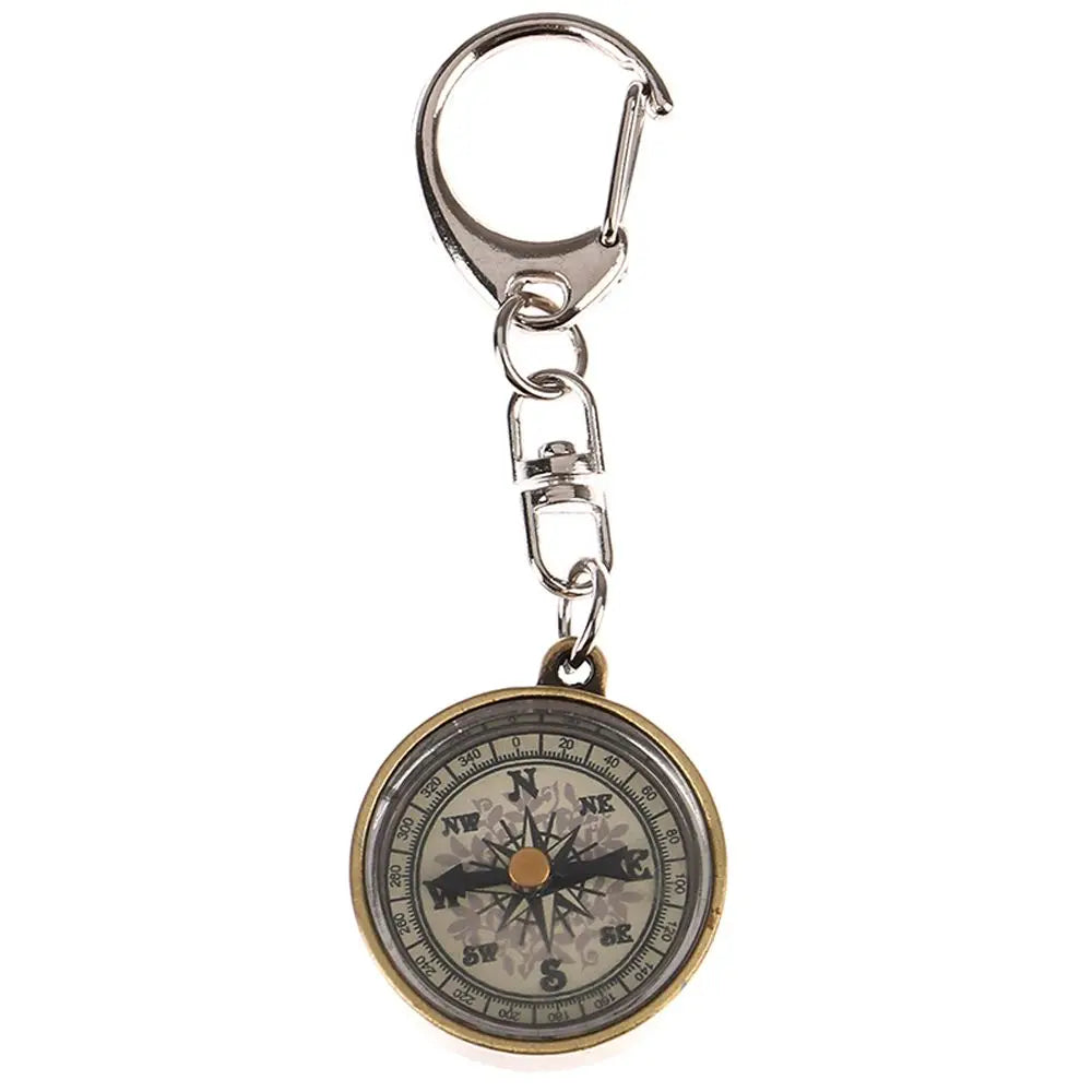 Boussole vintage porte-clés