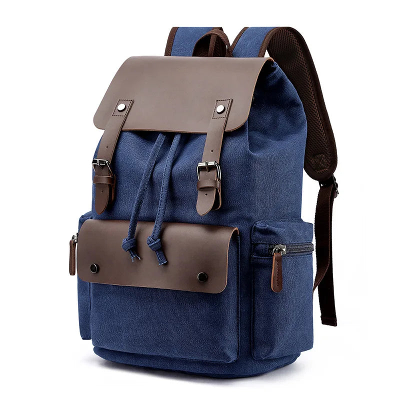 Sac à dos toile vintage