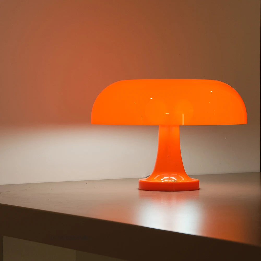 Lampe vintage orange