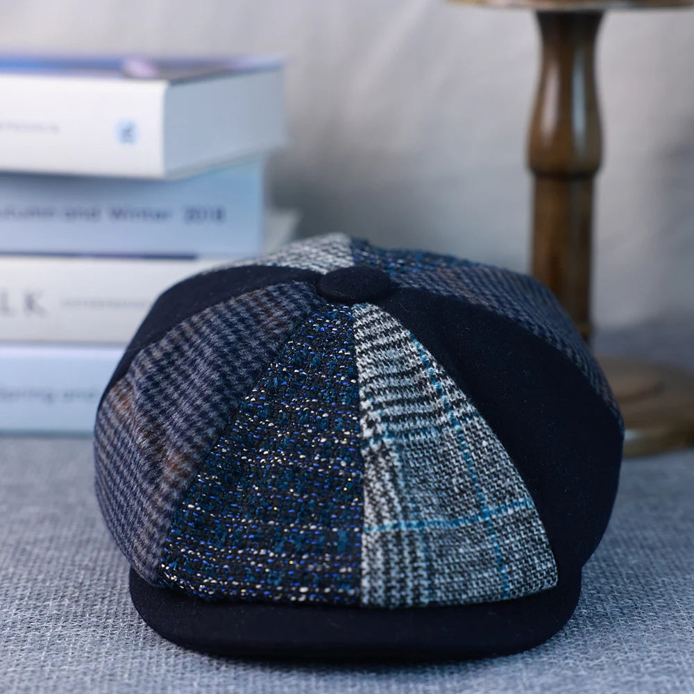 Casquette gavroche vintage anglais