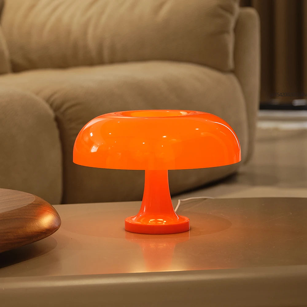 Lampe vintage orange