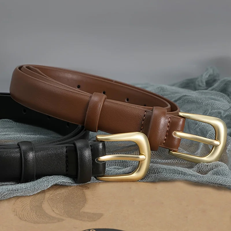 Ceinture en cuir vintage