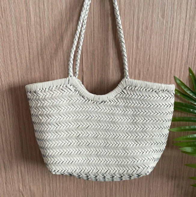 Sac à main vintage en cuir authentique