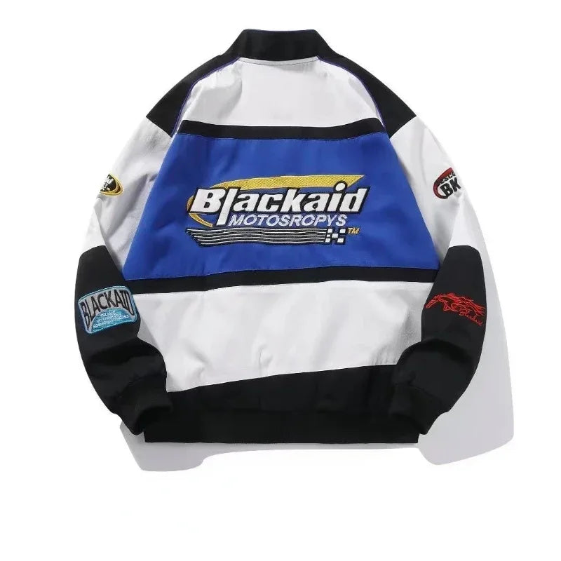 Veste de course vintage unisexe