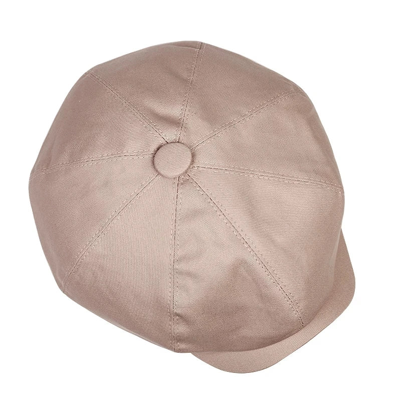 Casquette gavroche camel