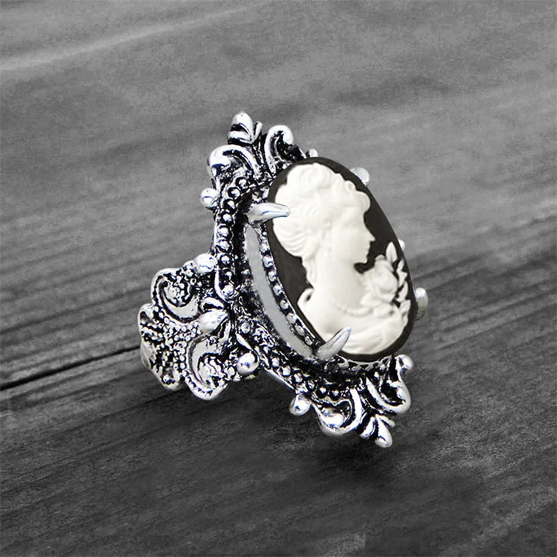Bague camée vintage