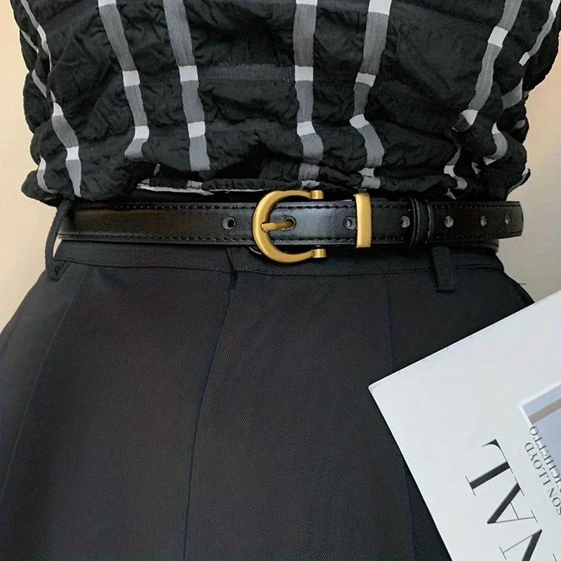 Ceinture vintage ovale