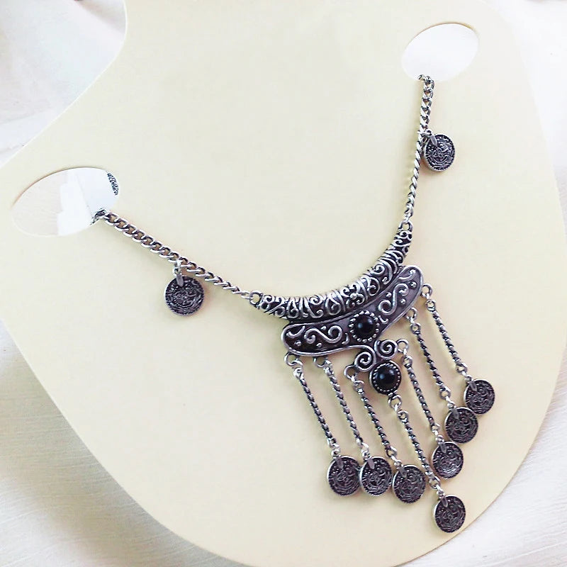 Collier ethnique vintage