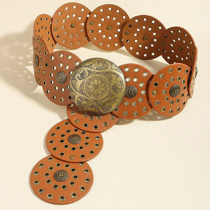 Ceinture western vintage pour femme