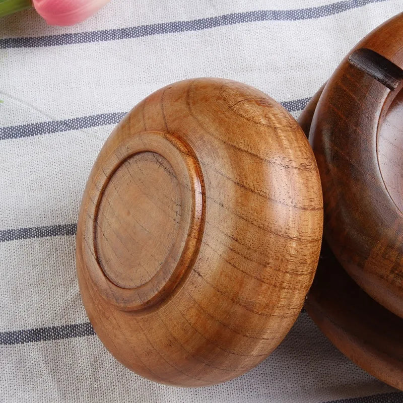 Cendrier vintage en bois