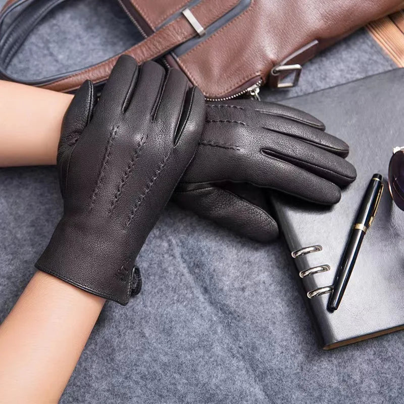 Gants vintage élégants pour homme