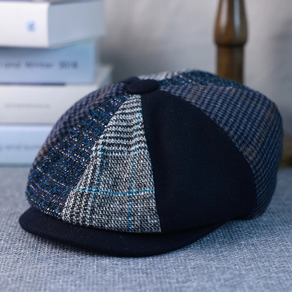 Casquette gavroche vintage anglais
